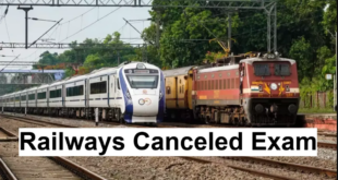 Railway Canceled Exam