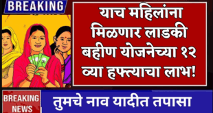 Importanat update Ladki Bahin Yojana June Installment