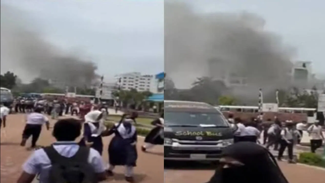 Plane Crash into Bangladesh