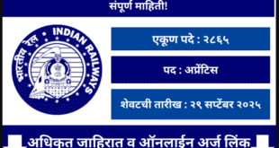 West Central Railway Recruitment 2025