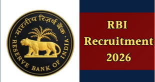 RBI Recruitment 2026