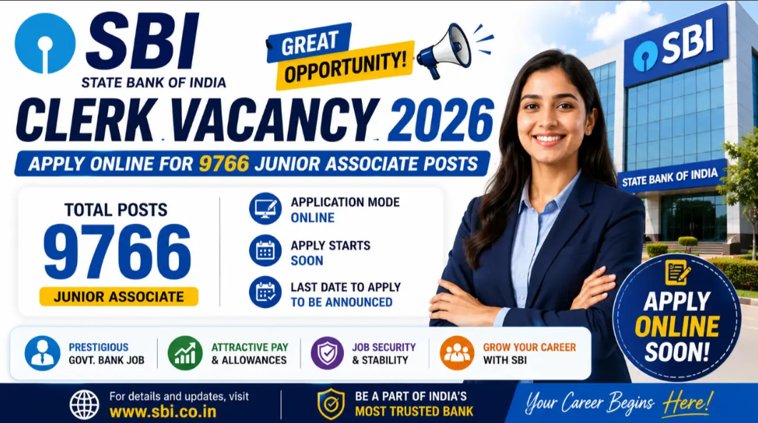 SBI Bank 9677 Posts Bharti 2026